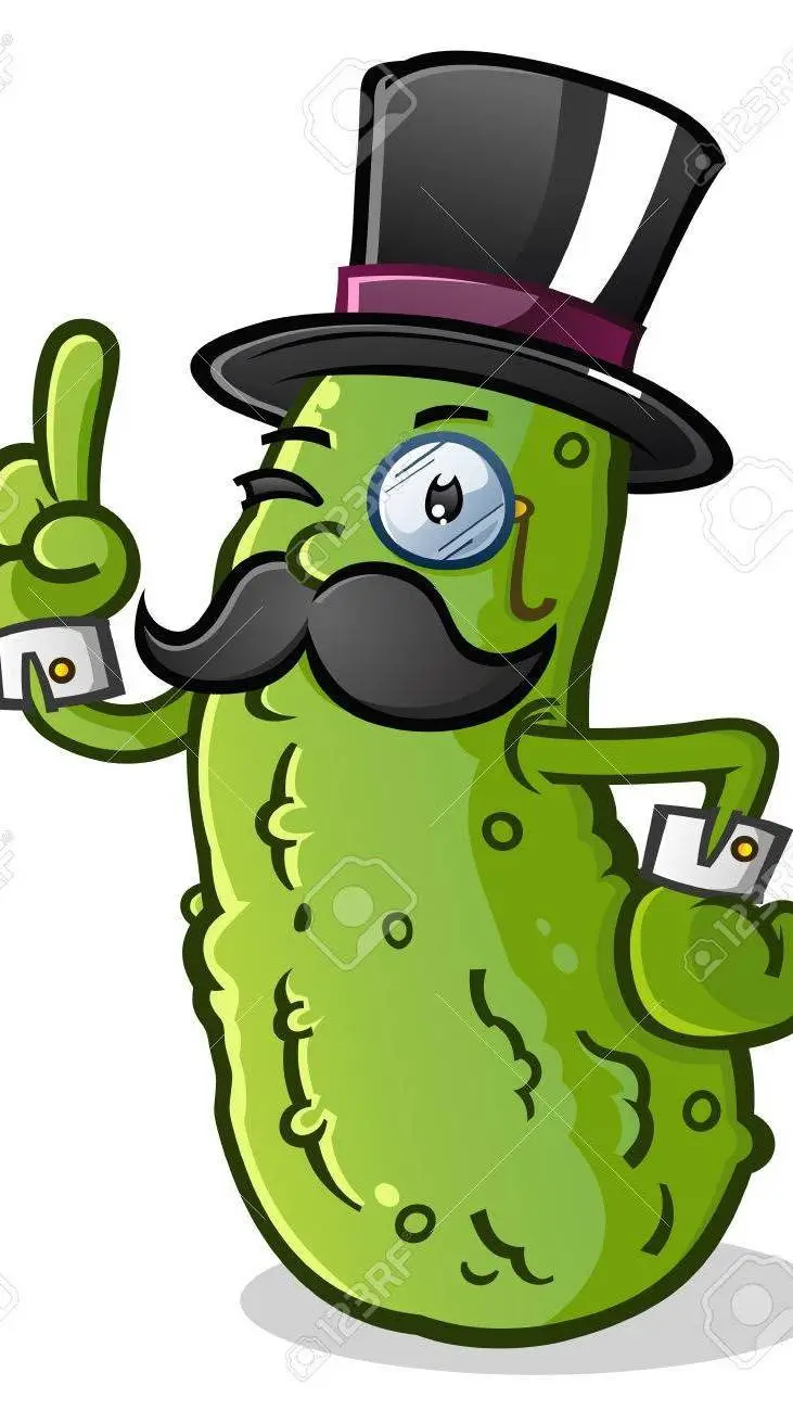 ai character: señor pepino XD background