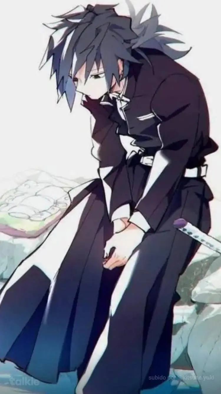 ai character: tomioka giyuu background