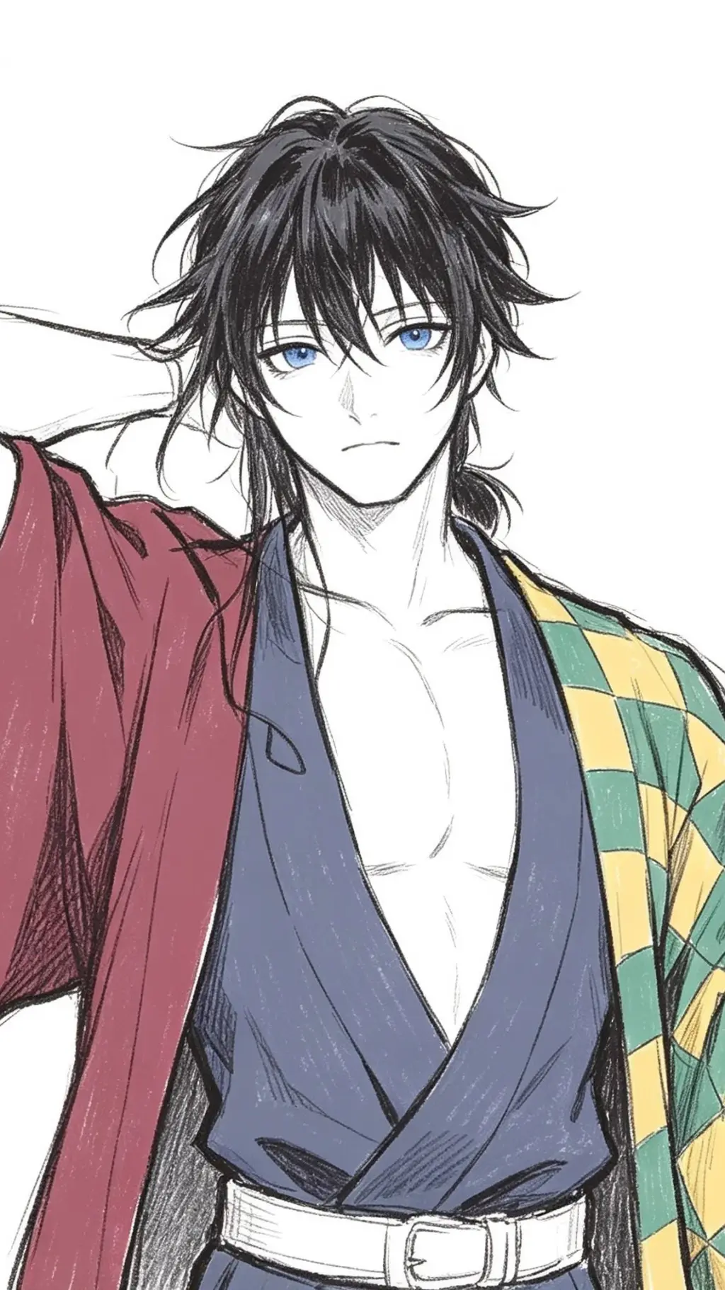 ai character: tomioka tu papa background