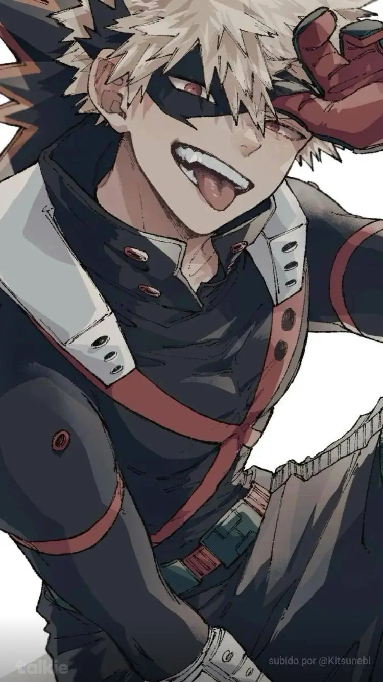 ai character: bakugo  background