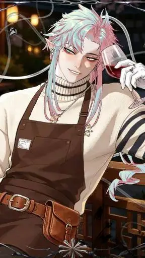 ai character: Saku naru background