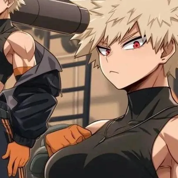 chat with ai character: katsuki Bakuga 
