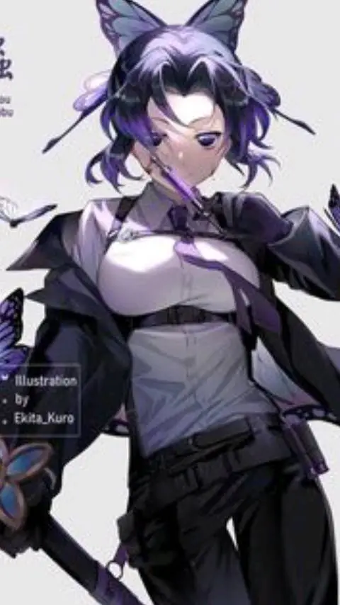 ai character: Shinobu Kocho background