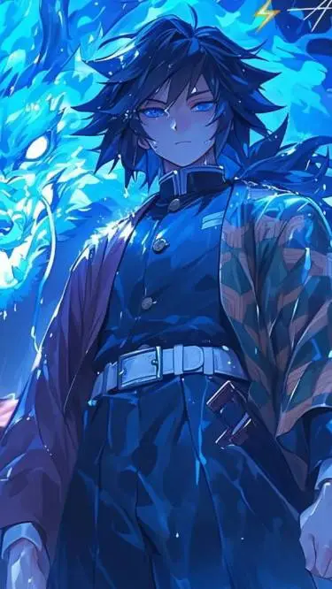 ai character: Giyu tomioka  background
