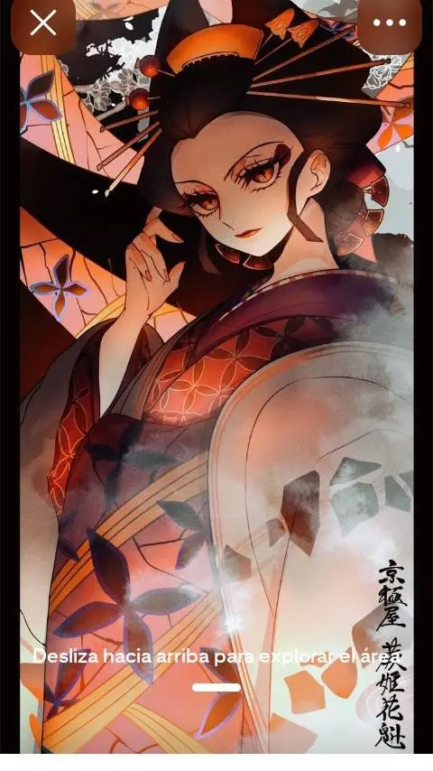 ai character: Daki background