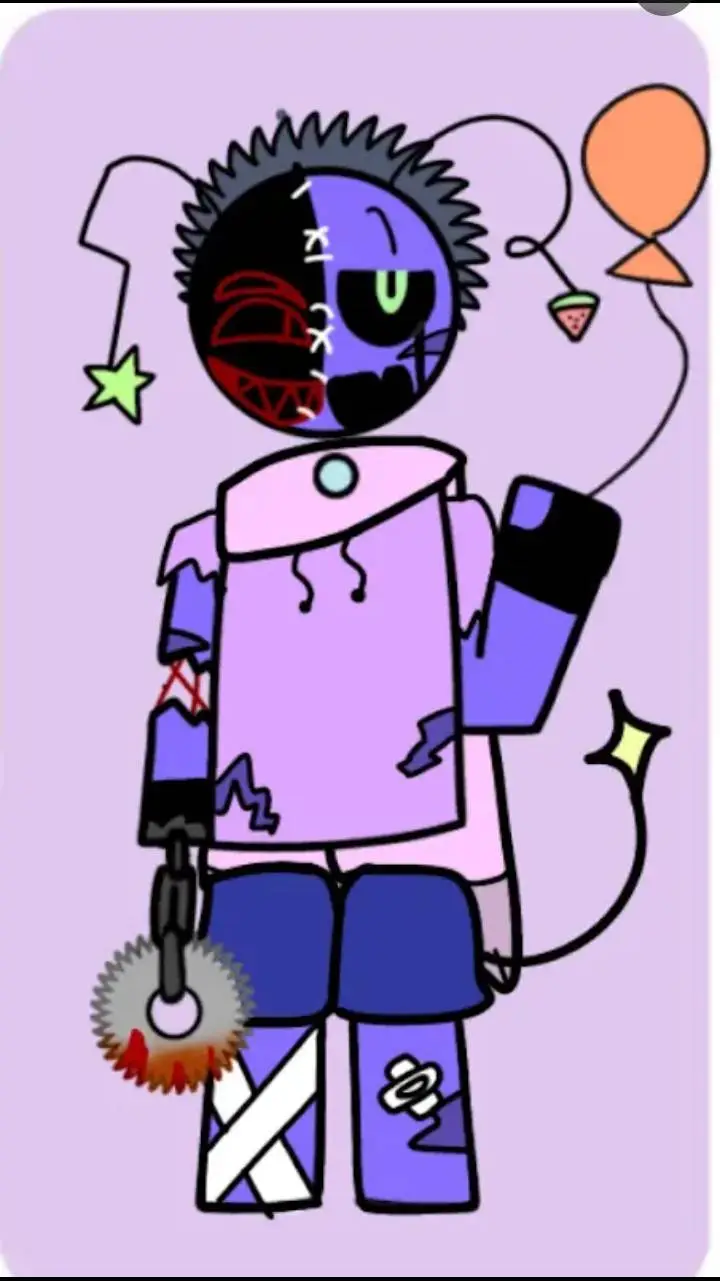 ai character: izzak!!! background