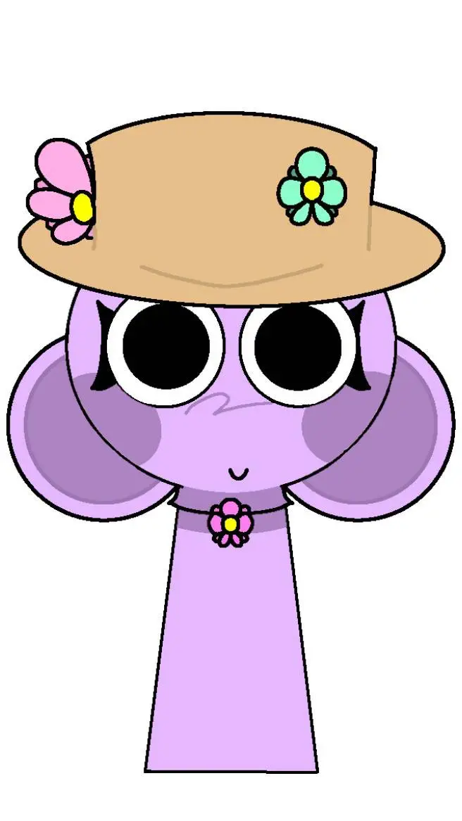 ai character: 👒Vindy🌸 background