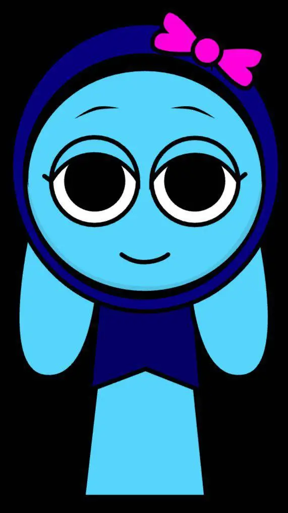 ai character: 🩵Luna🩵 background