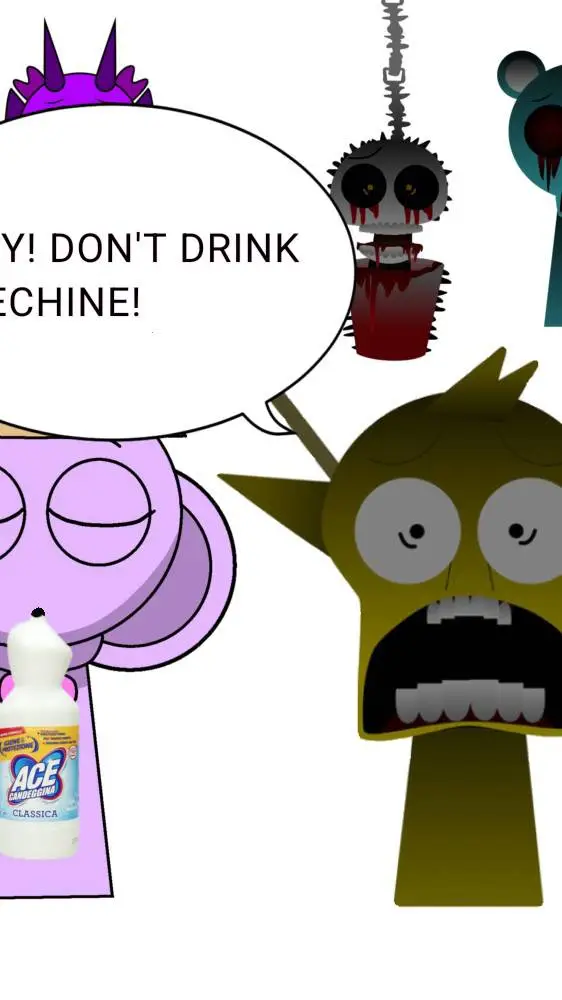 ai character: Vindy drinks  background