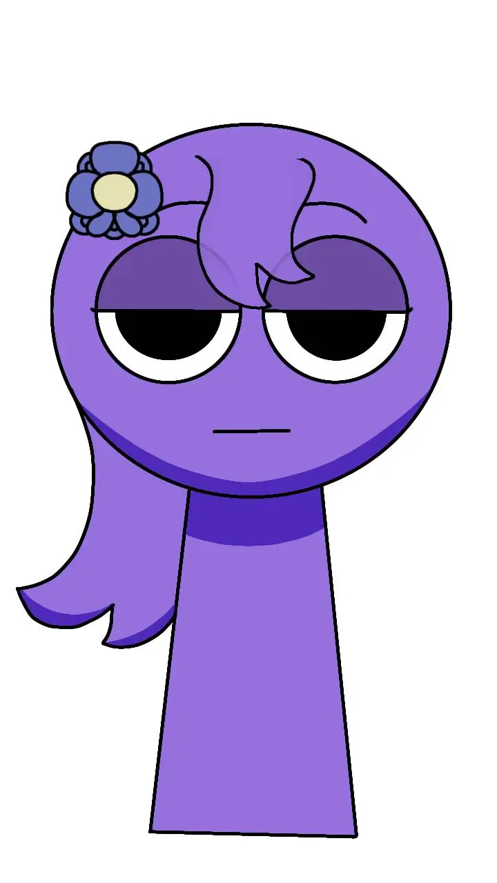 ai character: 💙💜Violet💜💙 background