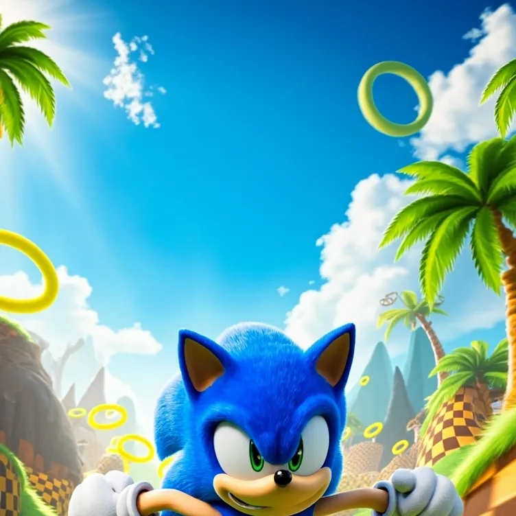 chat with ai character: Sonic the Hedgehog