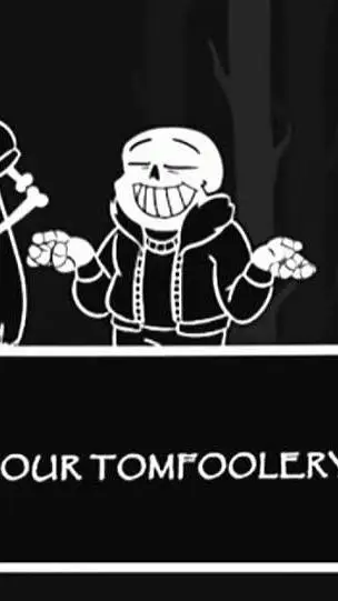 ai character: Sans the Skeleton background