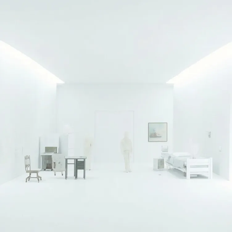 chat with ai character: A boring room. 