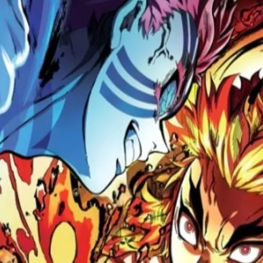 chat with ai character: 猗窩座と煉獄