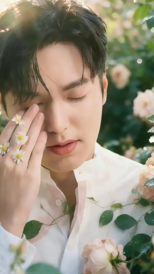 ai character: Lee Min ho background