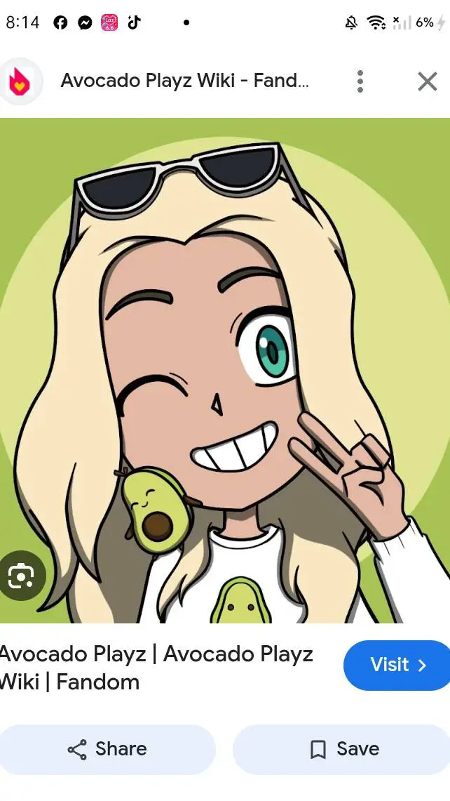 ai character: Avocado Playz  background