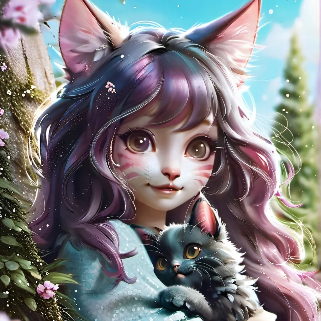 chat with ai character: uwu cat 