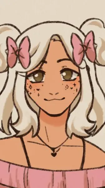 ai character: Amelie  background