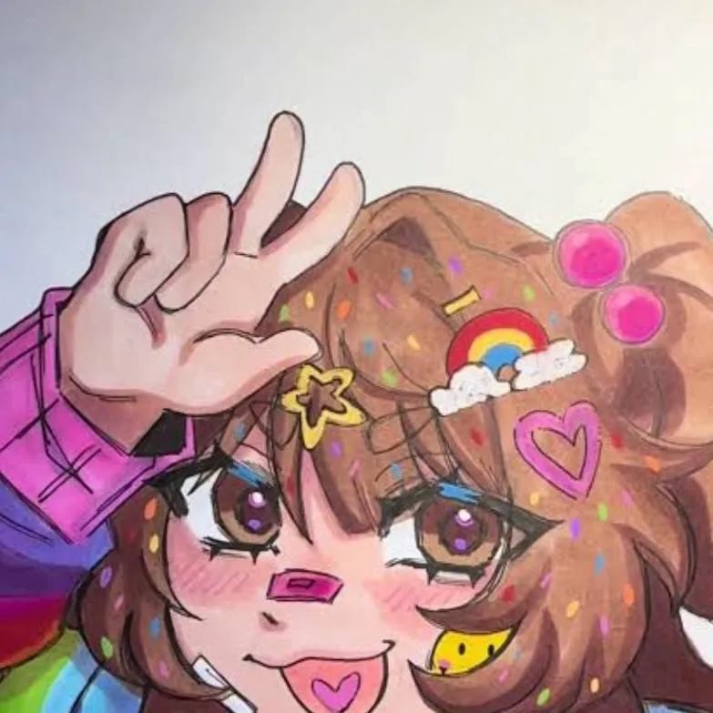 chat with ai character: Rainbow cotton