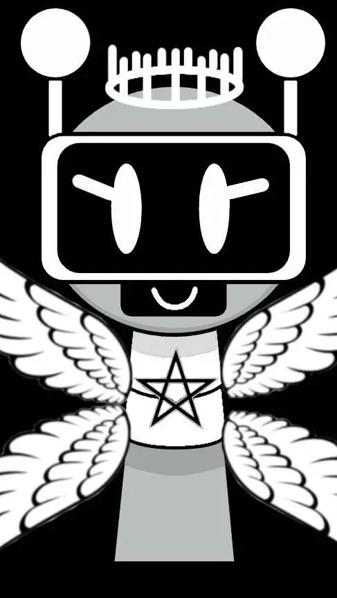ai character: White Light Bot background