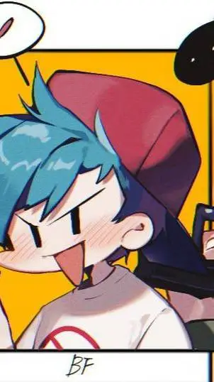 ai character: GF x BF x Pico  background