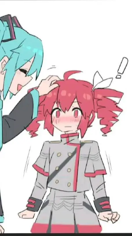 ai character: Teto x Miku  background