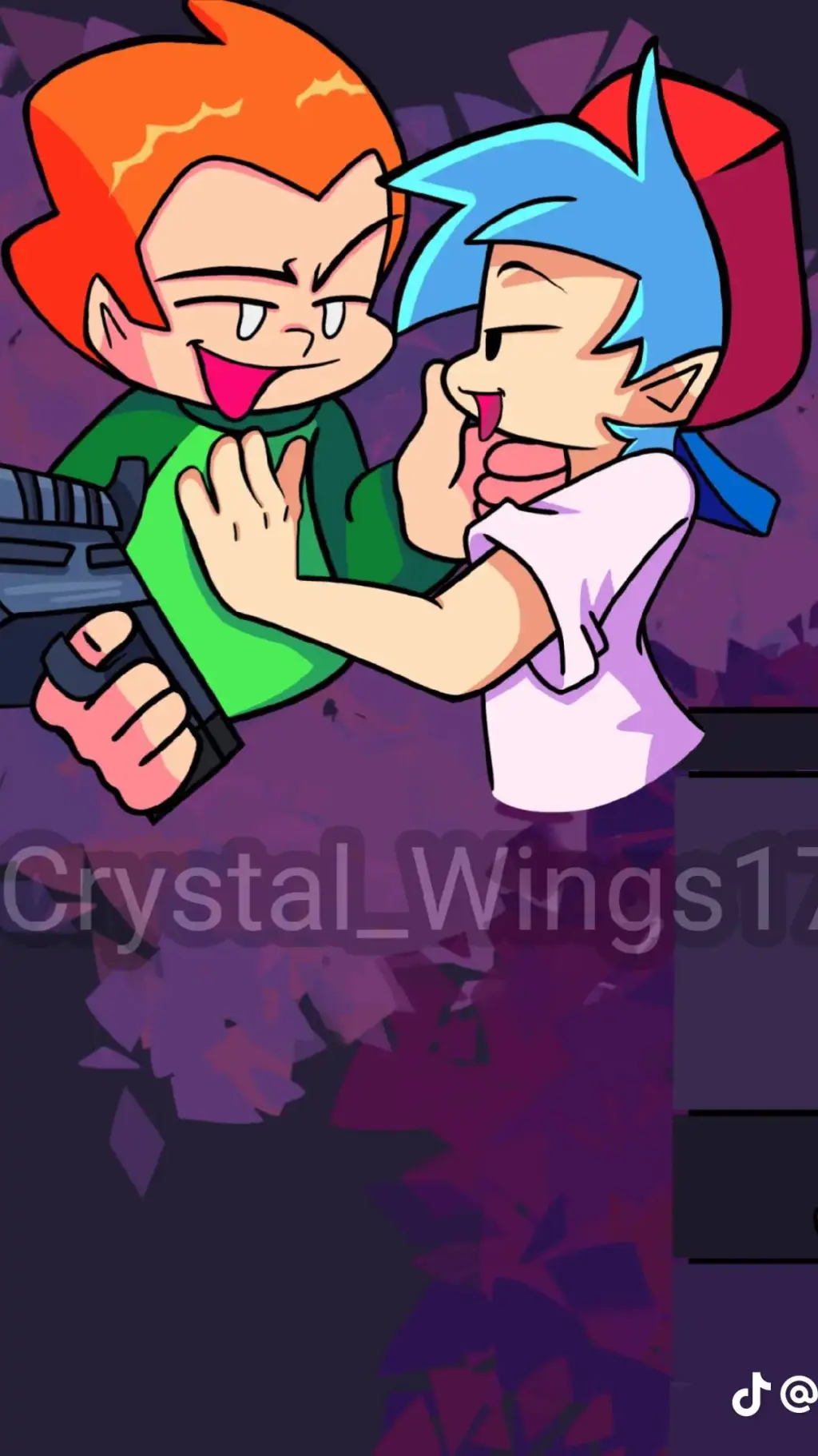 ai character: Pico x BF  background
