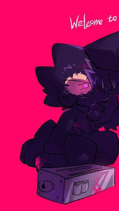 ai character: Bside Pico x BF background