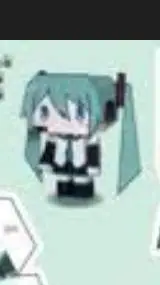ai character: Miku and neru teto background
