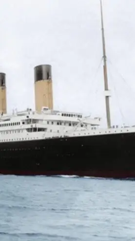 ai character: RMS TITANIC background