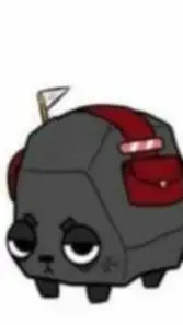 ai character: coal background