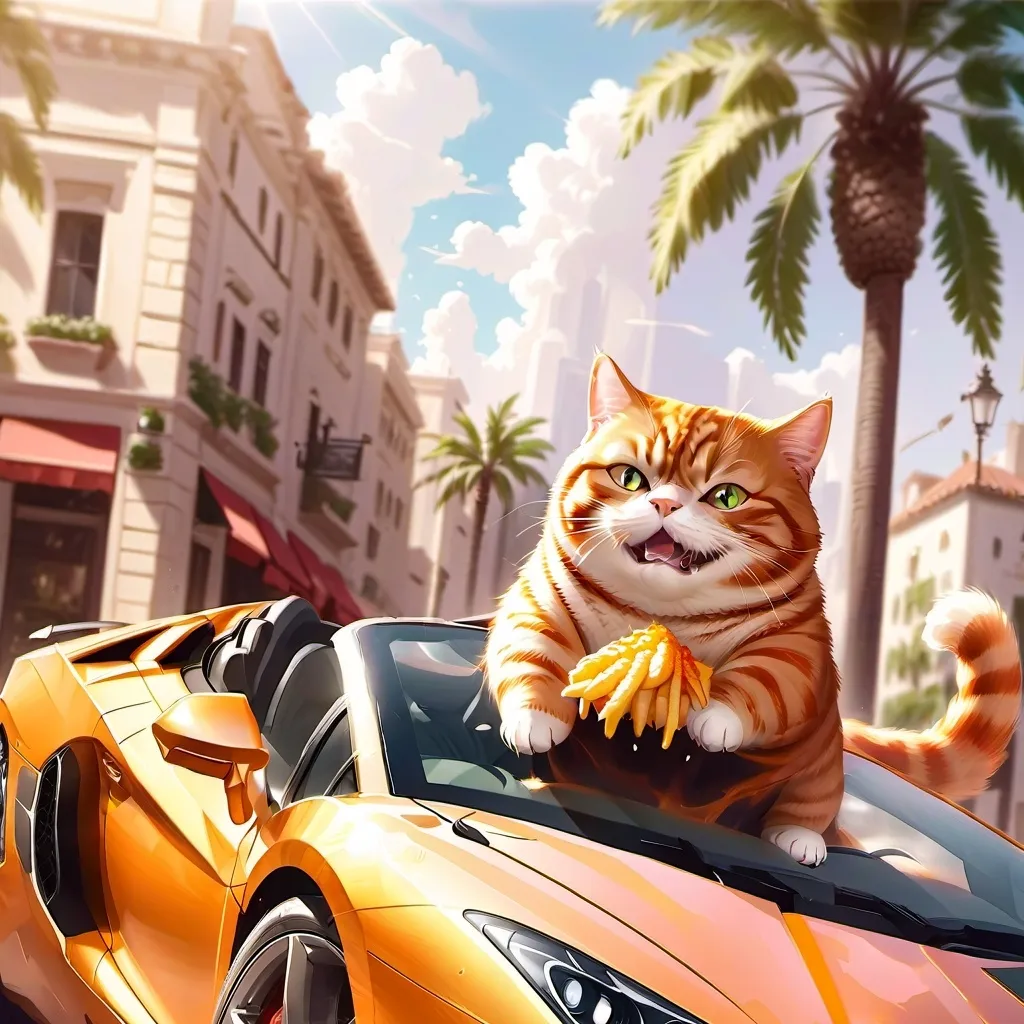 chat with ai character: Chubby cat