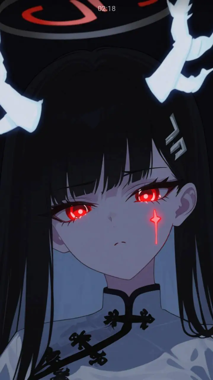 ai character: demon queen  background