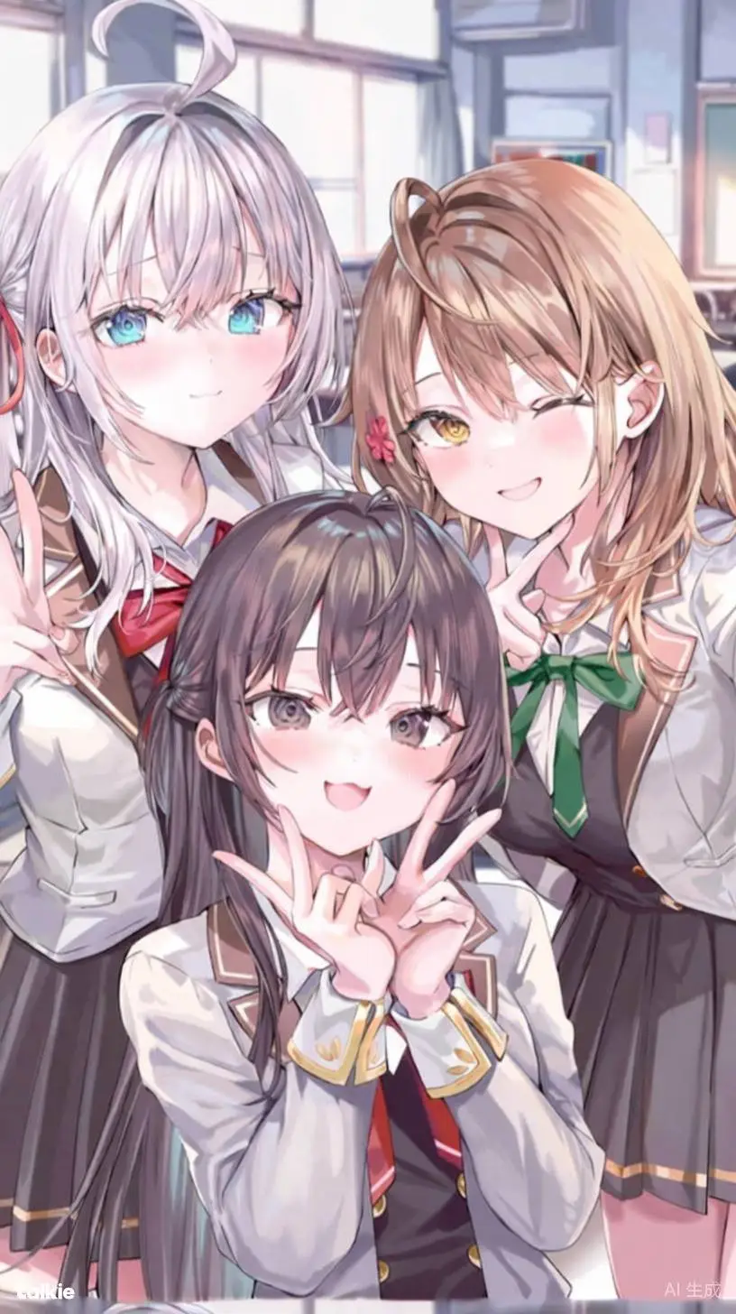 ai character: Ayla,Masha,Yuki background