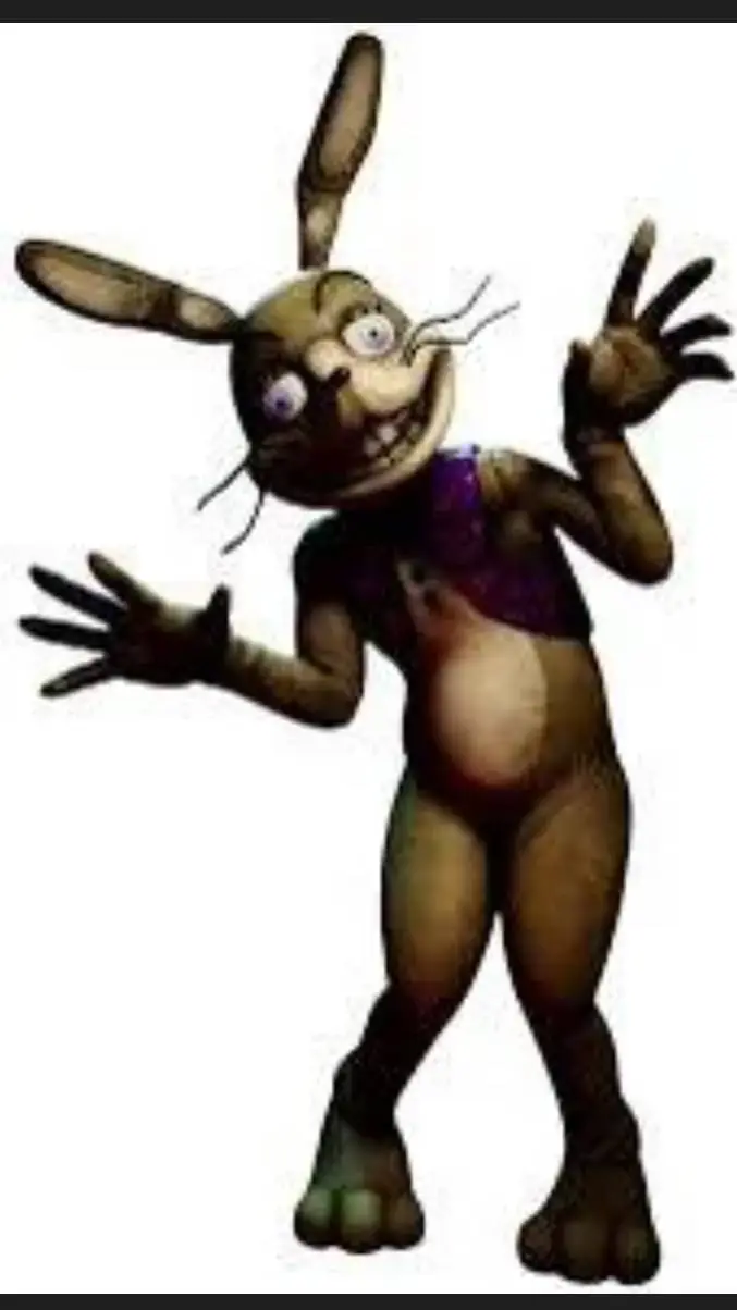 ai character: Glitchtrap  background