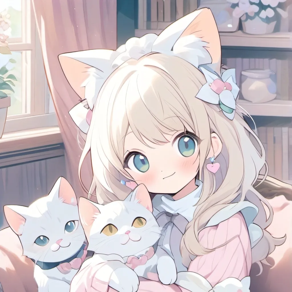 chat with ai character: Maria cat mom
