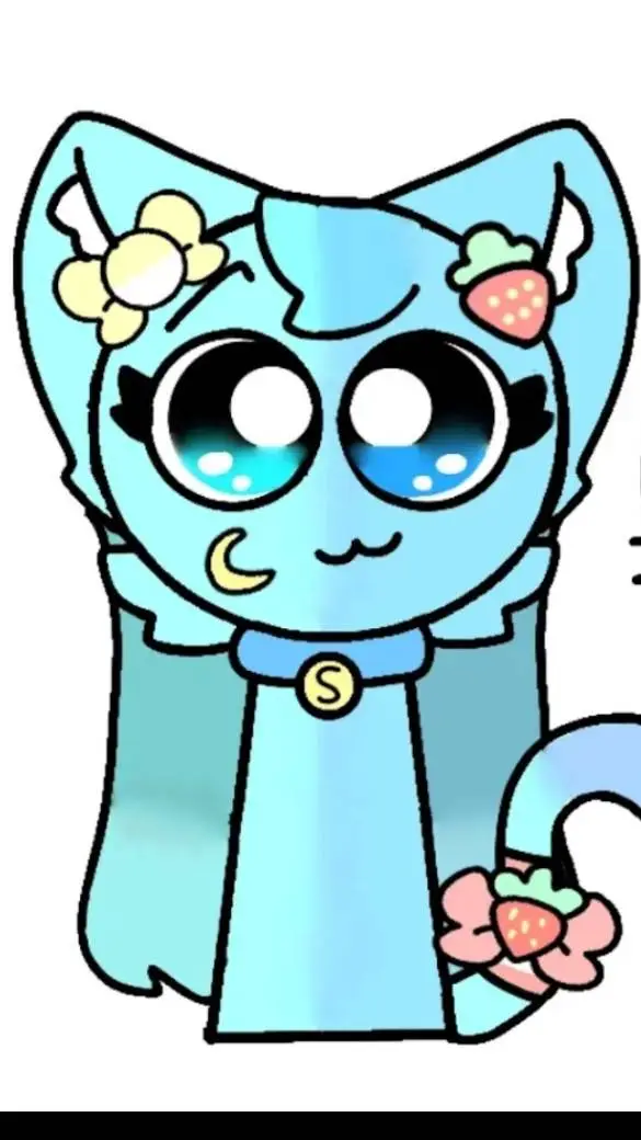 ai character: ELEANOR 🩵🍓 background