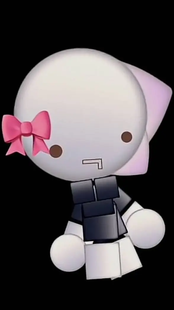 ai character: THE ⚪🎀 EMOJI LOL-- background