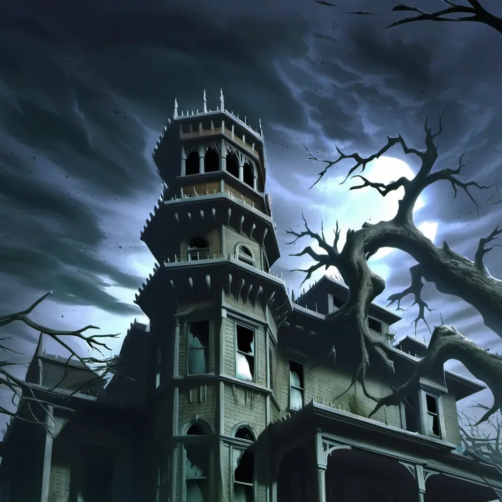 chat with ai character: HAUNTED HOUSE! 🎃 👻