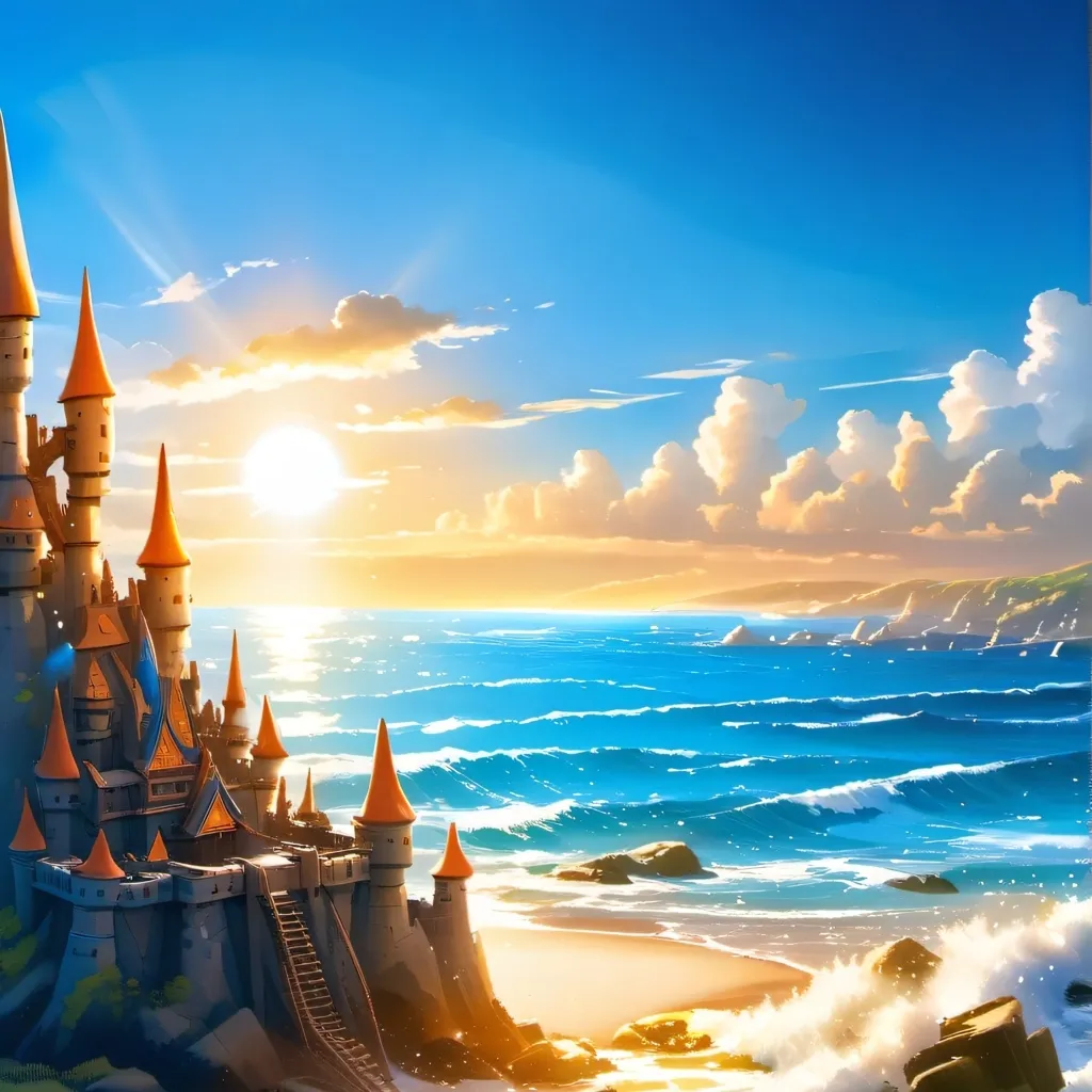 chat with ai character: RF AT THE BEACH :D