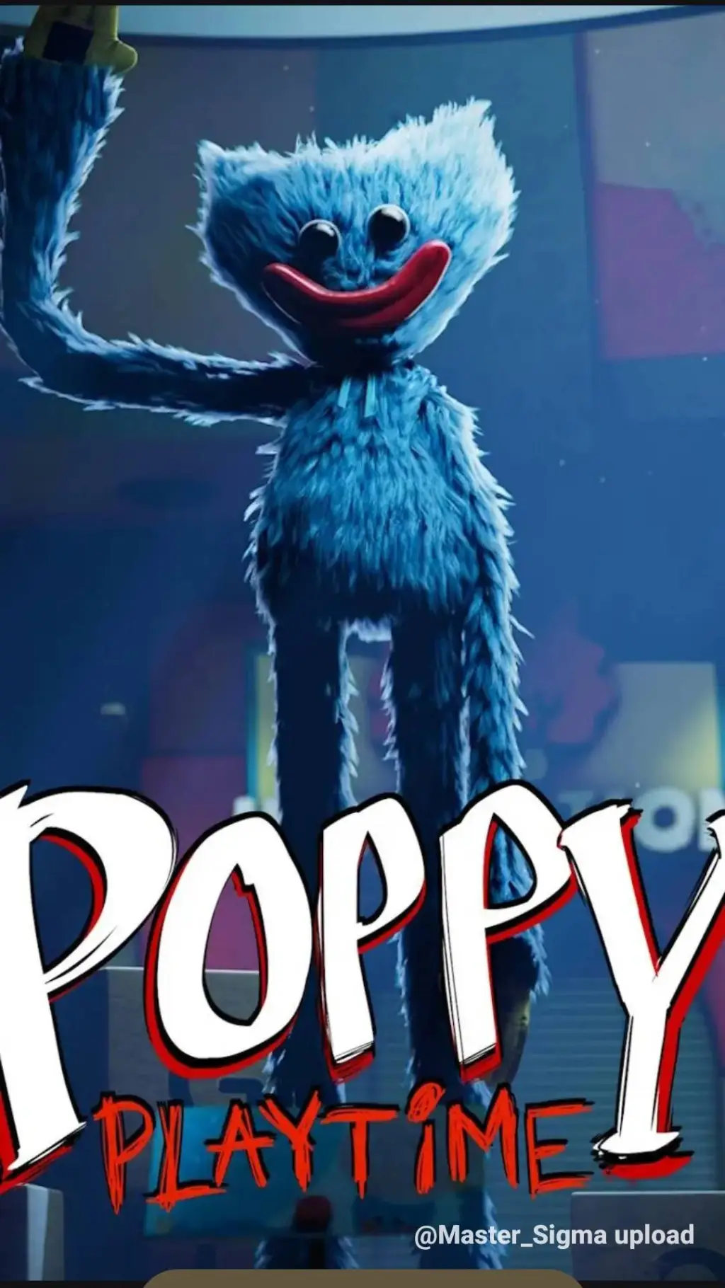 ai character: POPPY PLAYTIME CO🎀 background