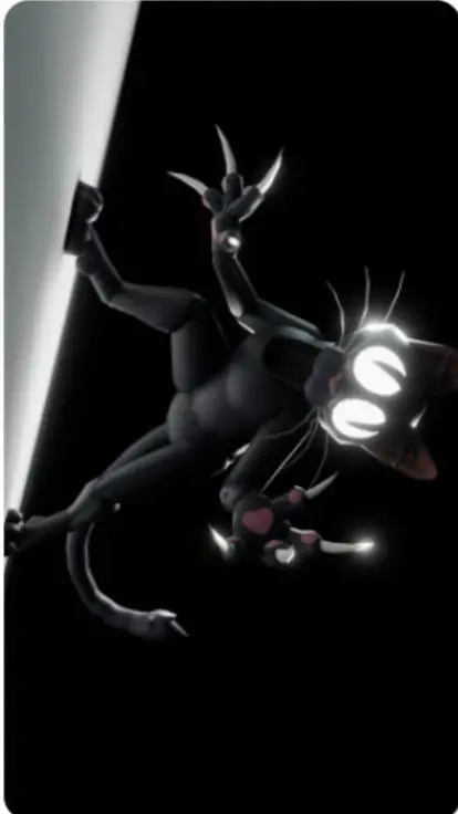 ai character: THE CAT WOKEN UP!! background