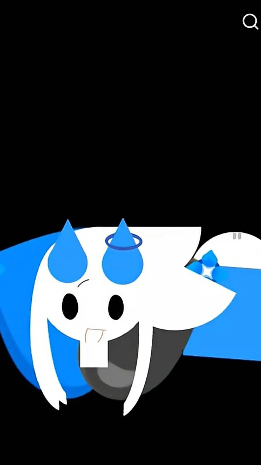 ai character: ELONA💙🖤💠 background