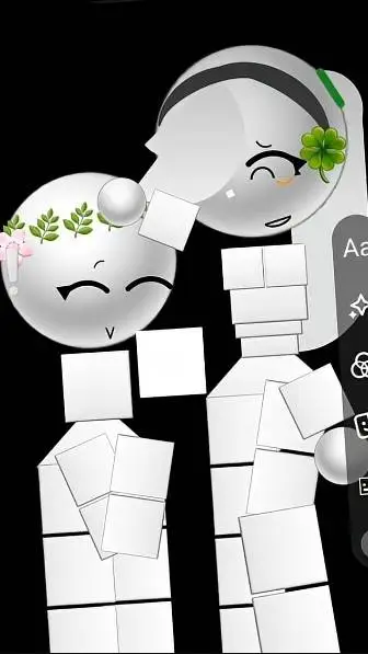 ai character: 2 SISTER'S ♡♡ background