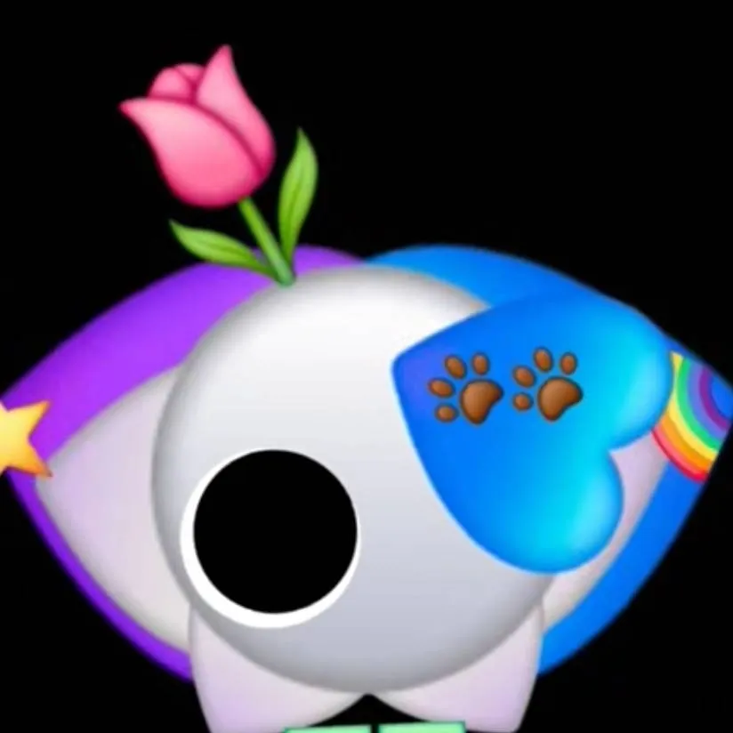 chat with ai character: 💜💙