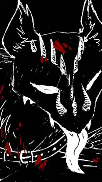 ai character: 🖤lobo Black🖤 background