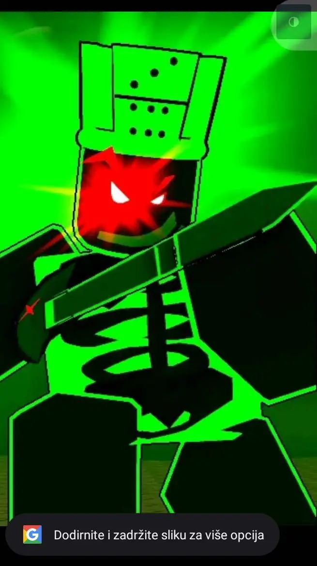 ai character: FORSAKEN VS TOON background