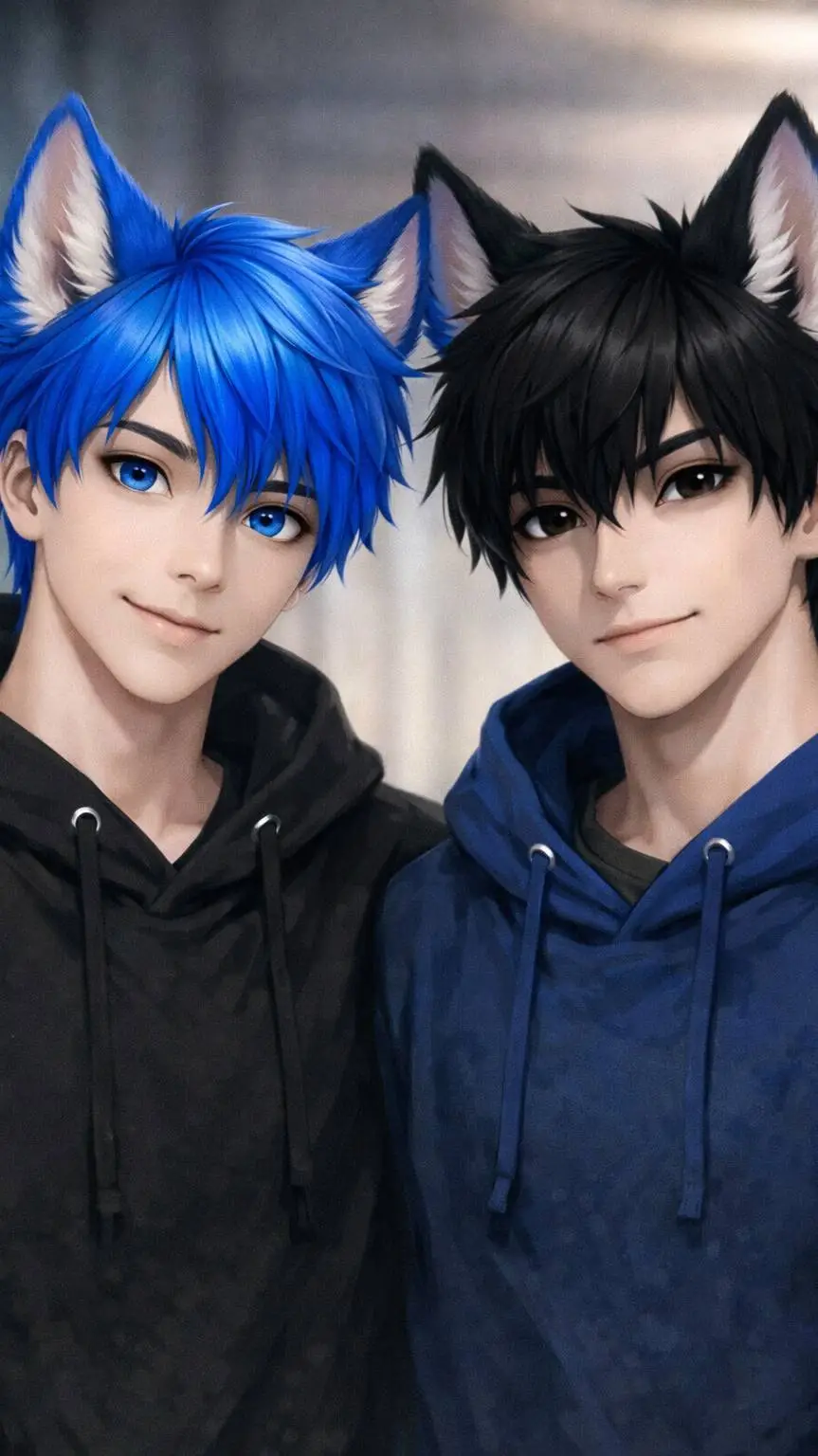 ai character: Zax i Noah background