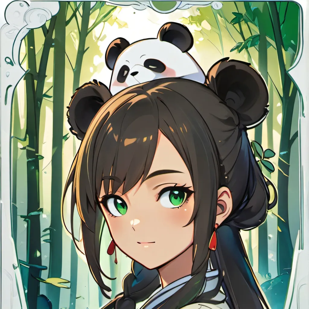 chat with ai character: chica panda