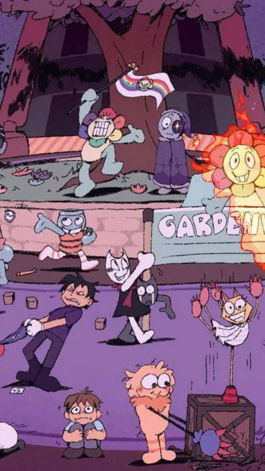 ai character: garden view- 🥰🔥🥰🔥🔥 background